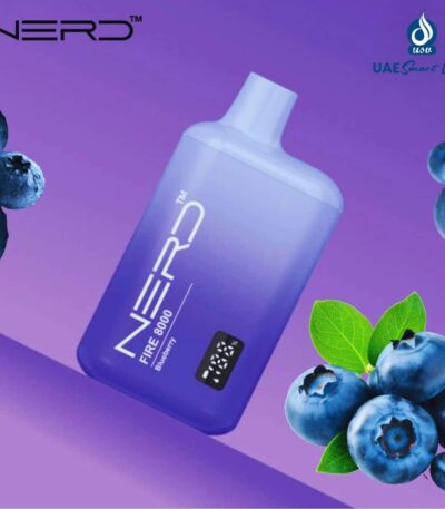 Nerd Fire Blueberry 8000 Puffs Disposable Vape