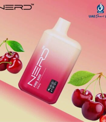 Nerd Fire Cherry 8000 Puffs Disposable Vape