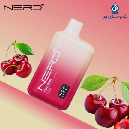 Nerd Fire Cherry 8000 Puffs Disposable Vape