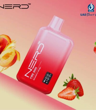 Nerd Fire Strawberry Mango 8000 Puffs Disposable Vape