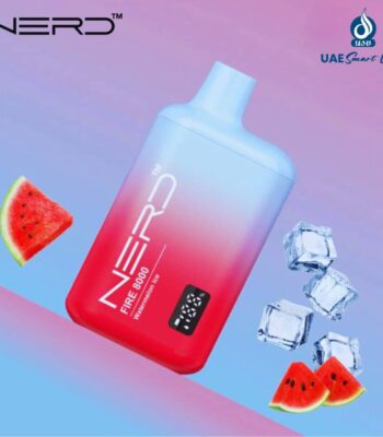 Nerd Fire Watermelon Ice 8000 Puffs Disposable Vape