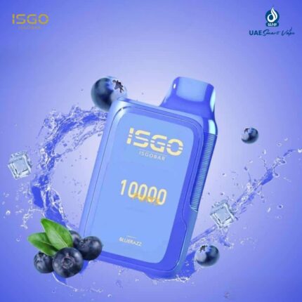 Blue Razz ISGO Bar 10000 Puffs Disposable Vape