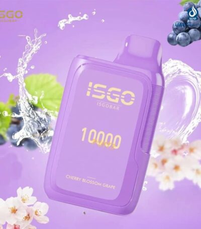 Cherry Blossom Grape ISGO Bar 10000 Puffs Disposable Vape