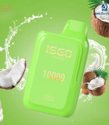 Coconut Ice Cream ISGO Bar 10000 Puffs Disposable Vape