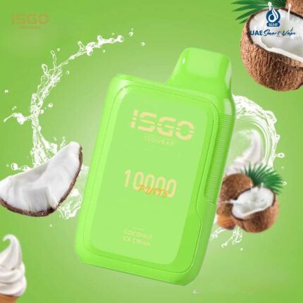Coconut Ice Cream ISGO Bar 10000 Puffs Disposable Vape