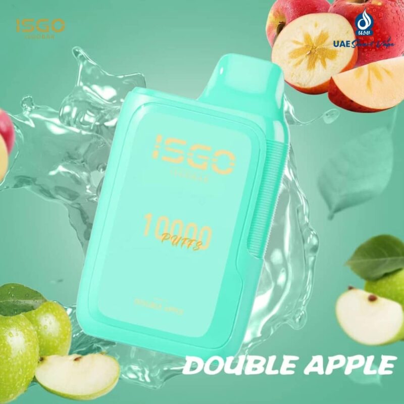 Double Apple ISGO Bar 10000 Puffs Disposable Vape