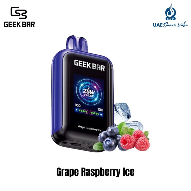 Geek Bar WATT 23000 Grape Raspberry Ice Disposable Vape