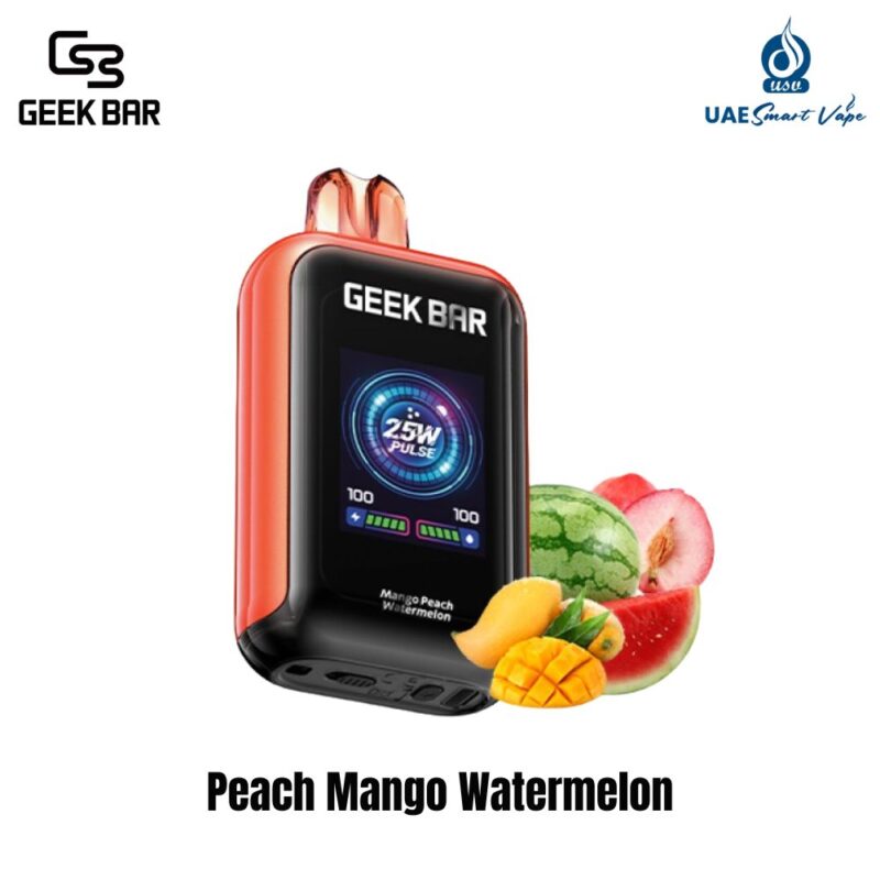 Geek Bar WATT 23000 Peach Mango Watermelon Disposable Vape