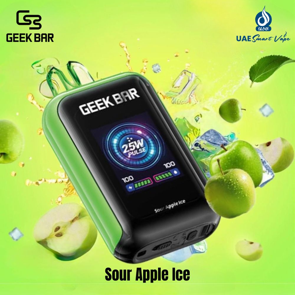 Geek Bar WATT 23000 Sour Apple Ice Disposable Vape
