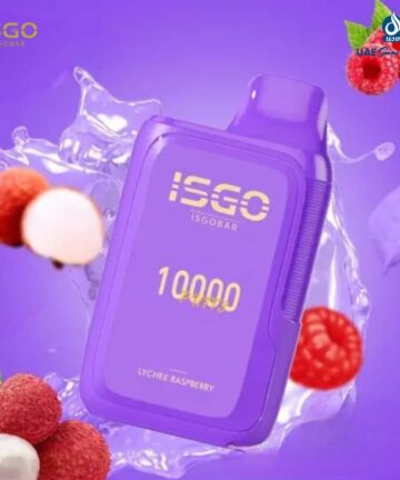 Lychee Raspberry ISGO Bar 10000 Puffs Disposable Vape