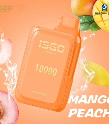 Mango Peach ISGO Bar 10000 Puffs Disposable Vape