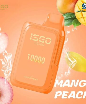 Mango Peach ISGO Bar 10000 Puffs Disposable Vape