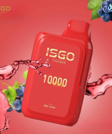 Red Wine ISGO Bar 10000 Puffs Disposable Vape