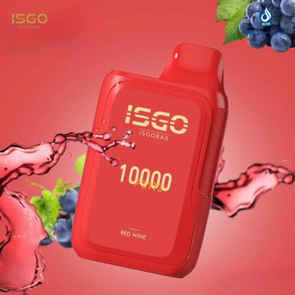 Red Wine ISGO Bar 10000 Puffs Disposable Vape