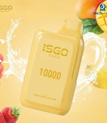 Strawberry Mango ISGO Bar 10000 Puffs Disposable Vape