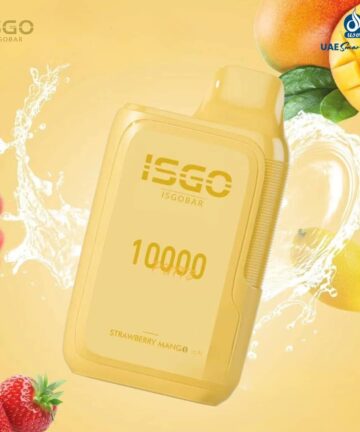 Strawberry Mango ISGO Bar 10000 Puffs Disposable Vape