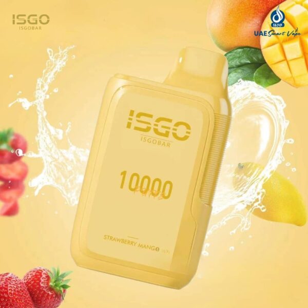 Strawberry Mango ISGO Bar 10000 Puffs Disposable Vape