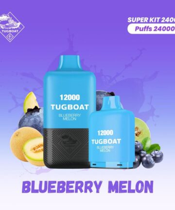 Tugboat T12000 Blueberry Lemon 12,000 Puffs Disposable Vape