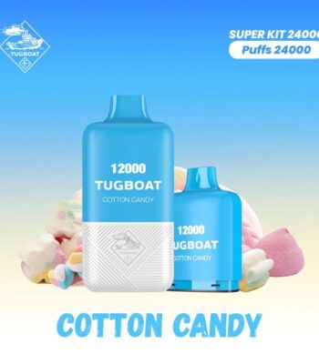 Tugboat T12000 Cotton Candy 12,000 Puffs Disposable Vape