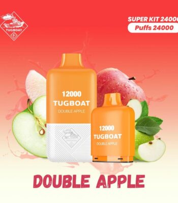 Tugboat T12000 Double Apple 12,000 Puffs Disposable Vape