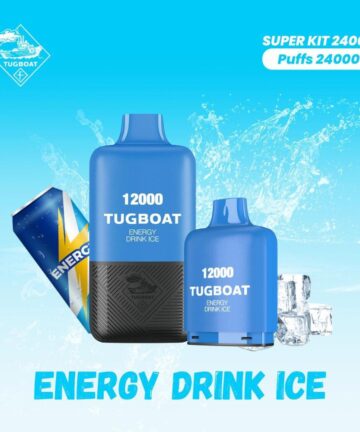 Tugboat T12000 Energy Drink Ice 12,000 Puffs Disposable Vape