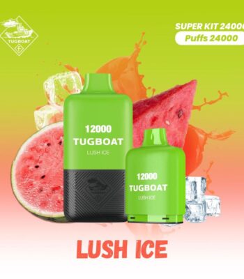 Tugboat T12000 Lush Ice 12,000 Puffs Disposable Vape