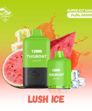 Tugboat T12000 Lush Ice 12,000 Puffs Disposable Vape