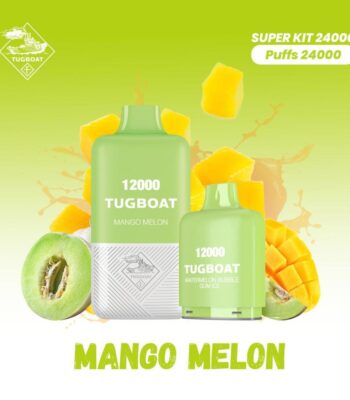 Tugboat T12000 Mango Melon 12,000 Puffs Disposable Vape