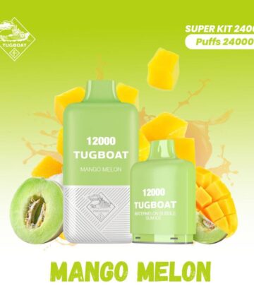 Tugboat T12000 Mango Melon 12,000 Puffs Disposable Vape