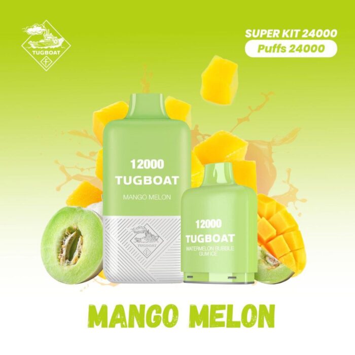 Tugboat T12000 Mango Melon 12,000 Puffs Disposable Vape