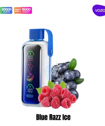 Vozol Star 20000 Puffs Blue Razz Ice Dual Mode Disposable Vape