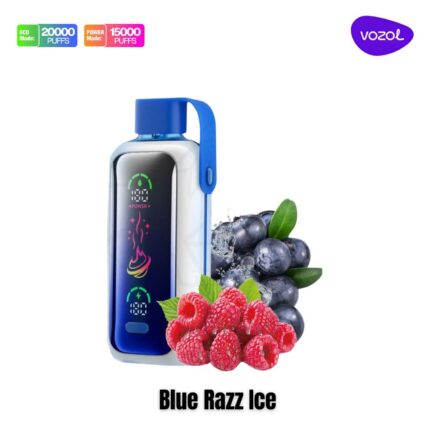 Vozol Star 20000 Puffs Blue Razz Ice Dual Mode Disposable Vape