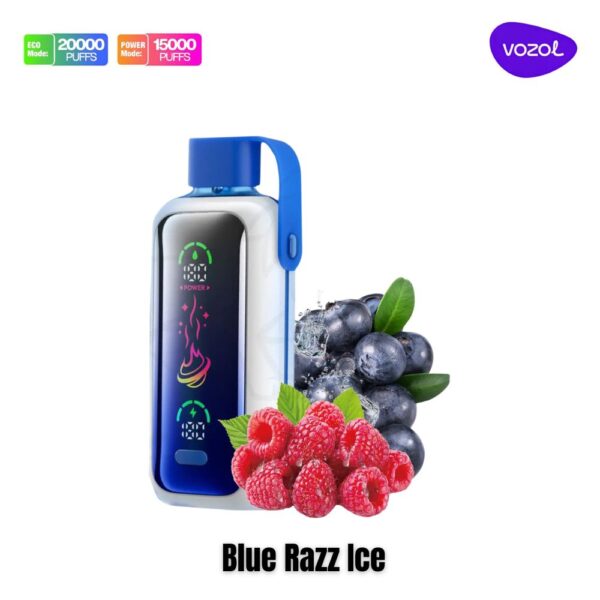 Vozol Star 20000 Puffs Blue Razz Ice Dual Mode Disposable Vape