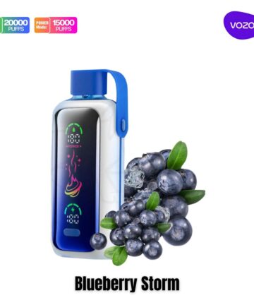 Vozol Star 20000 Puffs Blueberry Storm Dual Mode Disposable Vape