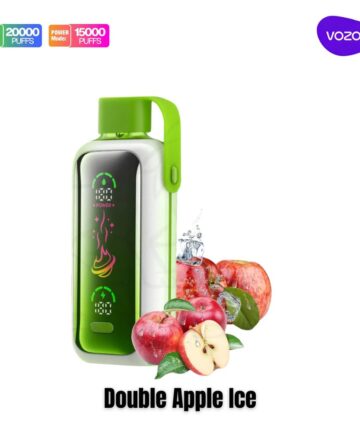 Vozol Star 20000 Puffs Double Apple Ice Dual Mode Disposable Vape