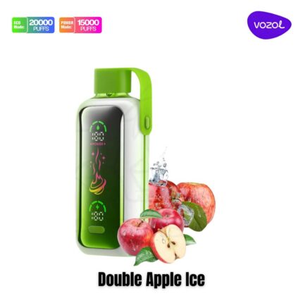 Vozol Star 20000 Puffs Double Apple Ice Dual Mode Disposable Vape