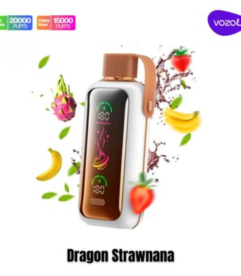 Vozol Star 20000 Puffs Dragon Strawnana Dual Mode Disposable Vape