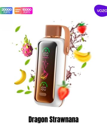Vozol Star 20000 Puffs Dragon Strawnana Dual Mode Disposable Vape