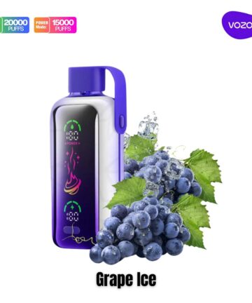Vozol Star 20000 Puffs Grape Ice Dual Mode Disposable Vape