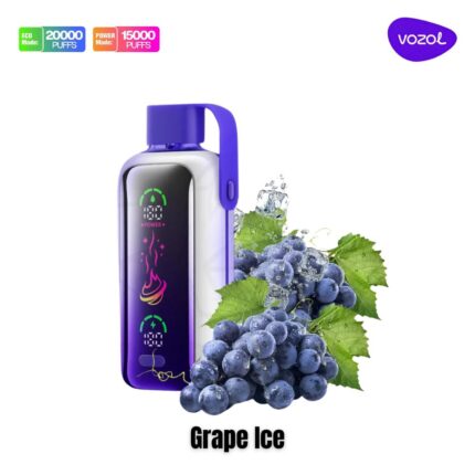 Vozol Star 20000 Puffs Grape Ice Dual Mode Disposable Vape