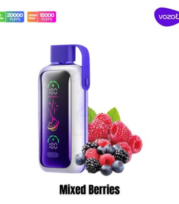Vozol Star 20000 Puffs Mixed Berries Dual Mode Disposable Vape