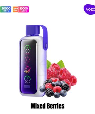 Vozol Star 20000 Puffs Mixed Berries Dual Mode Disposable Vape