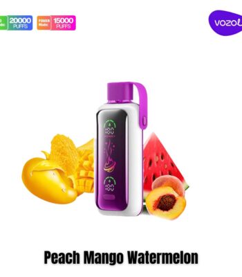 Vozol Star 20000 Puffs Peach Mango Watermelon Dual Mode Disposable Vape