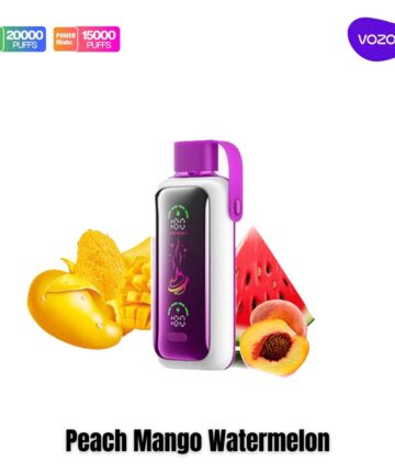 Vozol Star 20000 Puffs Peach Mango Watermelon Dual Mode Disposable Vape