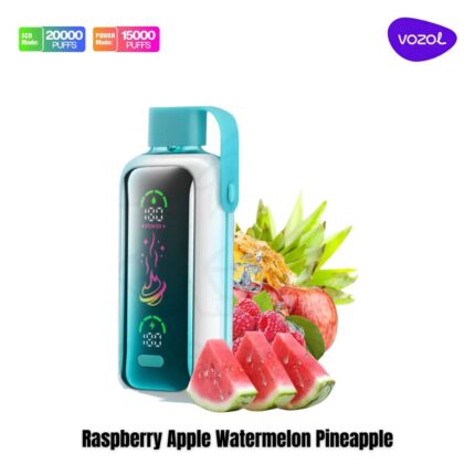 Vozol Star 20000 Puffs Raspberry Apple Watermelon Pineapple Dual Mode Disposable Vape