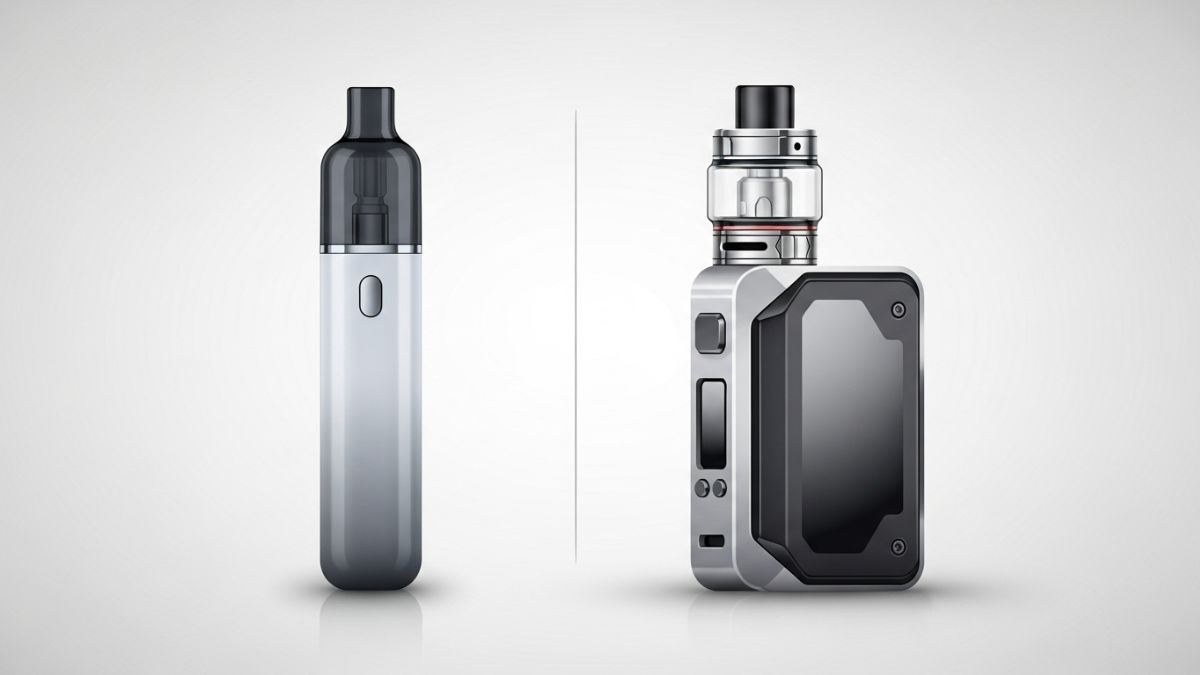 E-Cigarette and a Vape Kit