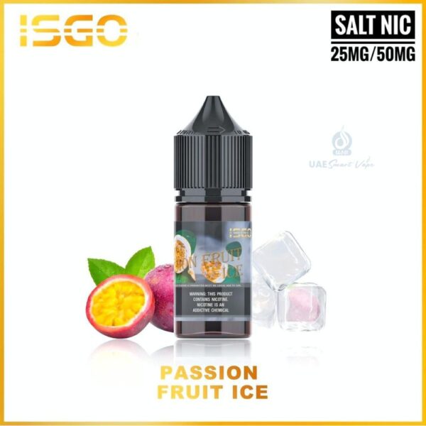 ISGO Passion Fruit Ice Saltnic Vape Juice