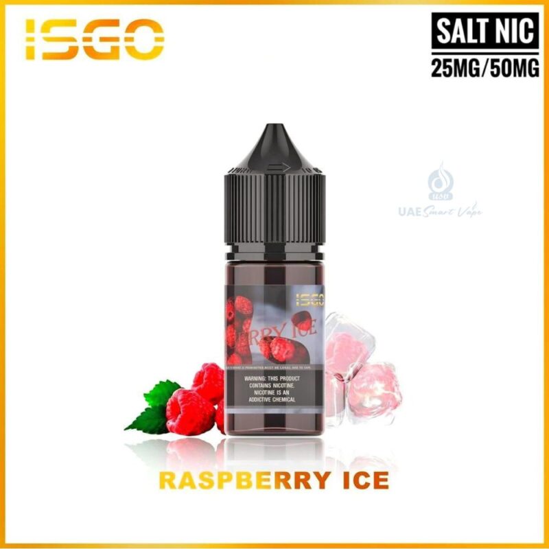 ISGO Raspberry Ice Saltnic Vape Juice